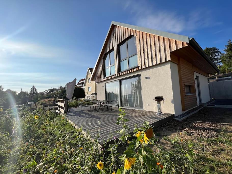 Ferienhaus Mountain View Six50 Mit Sauna Und Kamin In St. Andreasberg سانكت اندرياسبرغ المظهر الخارجي الصورة